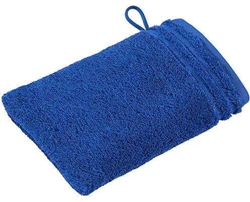 Vossen Calypso Feeling Waschhandschuh 22 x 16 cm Reflex Blue