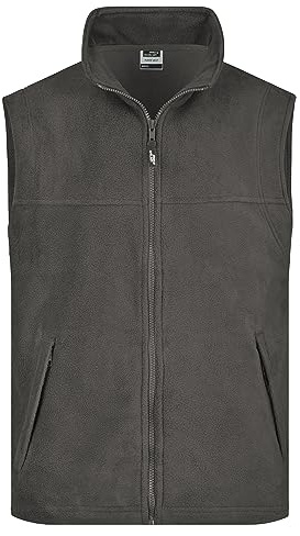 James & Nicholson Fleece Weste - Praktische Weste aus Anti-Pilling-Fleece für Damen und Herren