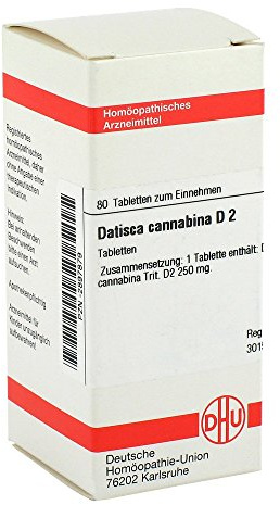 Datisca Cannabina D2 Tabletten 80 stk
