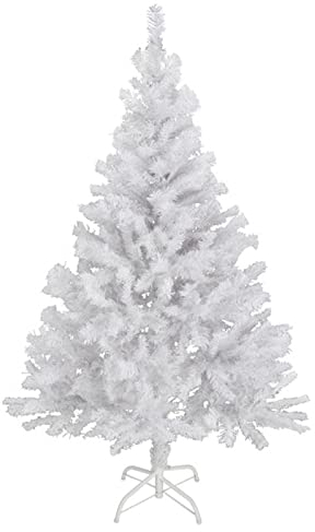 Künstlicher Weihnachtsbaum 120 cm in weiß - mit Metallständer