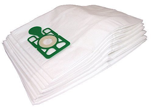 Vacspare Pack of 10 Deluxe Microfibre Vacuum Dust Bags for Numatic Vacuums - Henry, Hetty, George, Charles, Basil, Harry, James Vacuum Cleaners