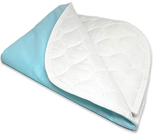 RMS Ultra Soft 4-Layer Washable and Reusable Incontinence Bed Pad, 24x36