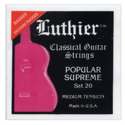 'Regla Set 20 Concert Silver Cuerdas de nailon para guitarra clásica