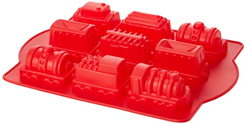 Premier Housewares Cake Mould Tray, Red,H5 x W35 x D25cm