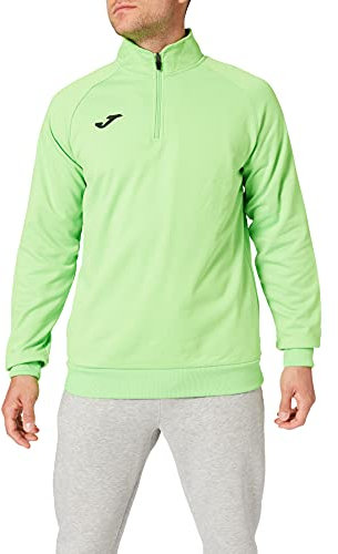 Joma Herren Sweatshirt , 6XS - 3XL - Warm und Atmungsaktiv, Hält die Kälte mit Einem Halben Reißverschluss ab, Rippenbündchen an Ärmeln und Saum - Faraón