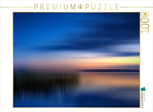 CALVENDO Puzzle FINNLAND Abstrakte Abendstimmung | 1000 Teile Lege-Größe 64 x 48 cm Foto-Puzzle für glückliche Stunden