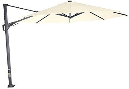 SIENA GARDEN Ampelschirm SUNSET N+ Ø 350 cm ecru