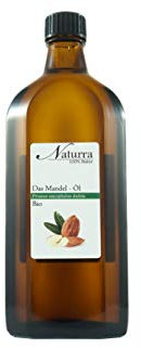 Naturra Bio Mandelöl kaltgepresst 250ml Glas unraffiniert vegan Naturkosmetik