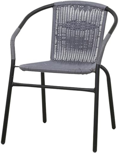 Trend Line Bistrostuhl Venezia mit Kunststoffgeflecht Gartenstuhl Stapelstuhl