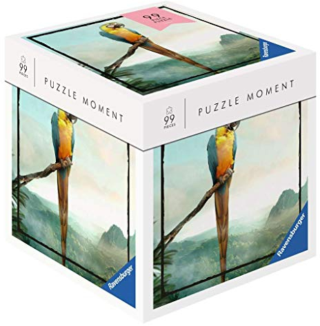 Ravensburger Puzzle 16539 - Papagei - 99 Teile Puzzle Moment für Erwachsene und Kinder ab 14 Jahren