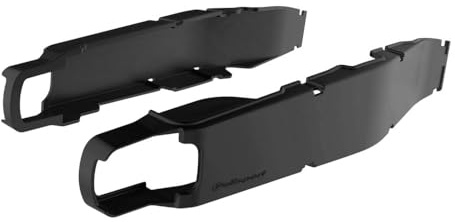 POLISPORT 8467900001 - Robuster und langlebiger Polyamid-Schwingenschutz, einfach zu montieren kompatibel mit TM Motorrädern in Farbe schwarz