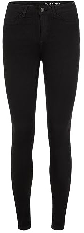 NOISY MAY Skinny fit Jeans NMCALLIE 32, Black Denim, (US) 34 / L32