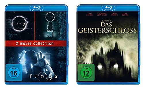 Rings - 3 Movie Collection [Blu-ray] & Das Geisterschloss [Blu-ray]
