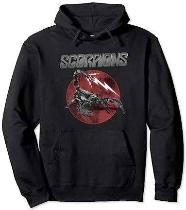 Offizieller Scorpions 7 Klinkenstecker, Schwarz Pullover Hoodie