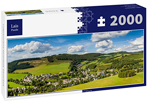 Lais Puzzle Luftpanorama Sauerland, Panorama 2000 Teile Panorama