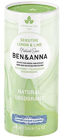Ben & Anna Lemon & Lime Sensitive Deo, Papertube, 40g (2)