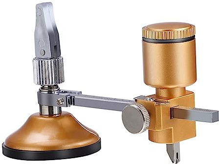 COHEALI 1pièce Cutter De Verre Multipurpose Avec Ventouse Puissante Pour Découpe De Verre Carrelage Et Miroir Outil De Coupe Simple