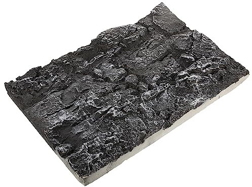 VILLCASE Terrarium Background Rock Decorative Board for Reptile Tank and Aquarium Lightweight Fish Tank Decor Landscape Backdrop for Turtles and Aquatic Pets Chic Fresh Design