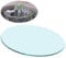 SAGIDAR Mesa Comedor Cristal, Vidrio Templado, para Mesa De Comedor De Cristal, Tablero De Cristal para Mesa Redonda, Mesa Redonda De Vidrio Templado Transparente, 35CM 55CM 68CM 80CM 100CM