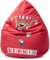 MAGMA Sitting Point FC Bayern München Sitzsack 220L VIP - Bernie, 70x110 cm, robust und reißfest, Füllung aus 100% Qualitäts-EPS, EPS Safety Lock System, Made in Germany, rot