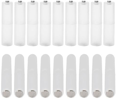 JWISLAND Lot de 18 adaptateurs de piles AAA vers AA, convertisseur de piles AAA vers AA