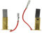 vhbw 2x Carbon Brush compatible with Stihl HE 550, HE 615, HE 500, HE 515, HSE 42, HE 810, HE 815, HE 715, HE 805 hedge trimmer