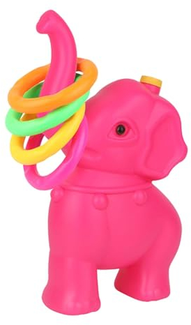Luwecf Spaßiges Spielzeug für Den Garten Und Die Wohnung, Ringwurfspiel für Die Ganze Familie, ROSA
