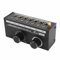 Conmutador de Audio de Salida 6 en 1, Ajuste de Volumen, Carcasa de Metal, Adecuado para DVD, Tocadiscos, Preamplificador, Reproductor de CD, Decodificador, Teléfono Móvil