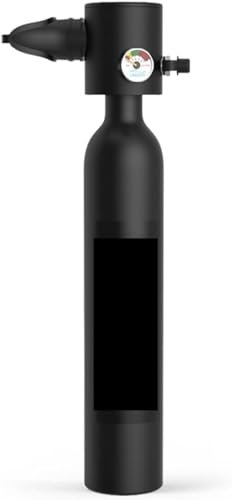 KANBUN Dive Tragbare Lunge Mini-Tauchausrüstung Tank Tauchflasche Sauerstoffflasche Schnorchelset mit Adapter sicherer verwenden (Farbe: A, Größe: Mini-Tauchflasche B)