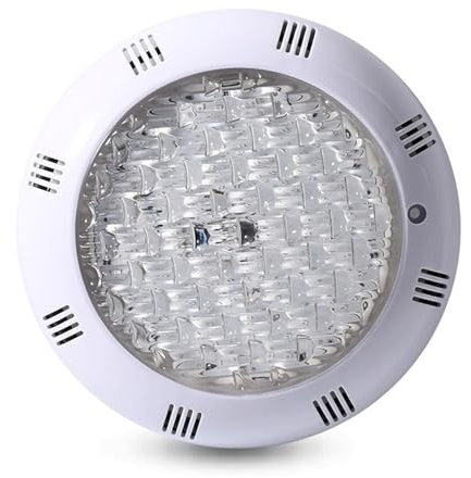 Luz LED RGB de 18 W para Piscina, 6 W, 9 W, 12 W, IP68, Resistente al Agua, CA/CC, 12 V, luz subacuática RGB para Exteriores, Foco LED para Piscina (Color: Blanco frío, tamaño: 9 W