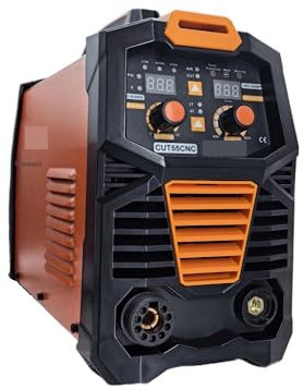 DIKAMAN Cortadora de Plasma Digital, CNC Non-HF ARC CUT55 CNC iYeah Cortador de Plasma 110 220 55A IGBT Máquina Corte Adecuado para Acero Inoxidable, Acero aleado