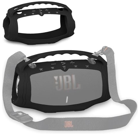 BCWEGION Silikon Case Cover Griff für JBL Xtreme 4 Portable Lautsprecher, weiche Schutzhülle für JBL Xtreme 4 Portable Lautsprecher Zubehör (nur Fall)