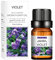 Huile Essentielle de Violettes 2X10ML, Huile Essentielle Aromathérapie 100% Pure & Naturelle pour Diffuseur, Humidificateur, Huile de Violettes Qualité, pour Massage, SPA, Bain, Sommeil