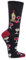 Damen Jungen Herren Spaßsocken (2 Paar) 42-47 Wein
