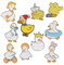 Bvtpoyy 10 Stück Anstecker Ente, Anstecker Pin, Süße Enten Gänse Patch, Funny Duck Mode Accessoires Frauen Mädchen, Jacken, Taschen, Hüte Sammlung Abzeichen (Theme Design)