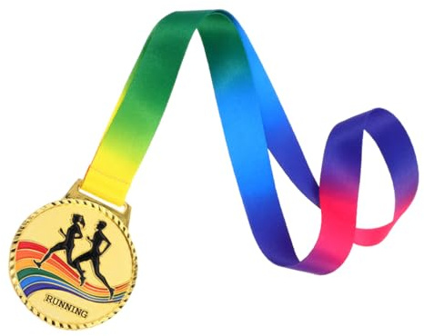 Milisten Medaillen Aus Zinklegierung Für Sportwettkämpfe Laufmedaillen Mit Umhängeband Für Marathonrennen Bahnveranstaltungen Und Sportliche Erfolge