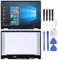 ZLALISA Digitalizador de pantalla LCD para HP Pavilion X360 14 DH 14m-DH 1001DX FHD 1920X1080, montaje completo con marco (negro)