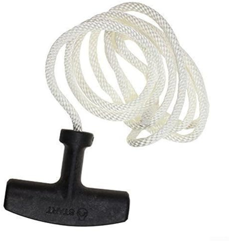 Poignée de démarrage pour tondeuse à gazon de 2 0 m de long et cordon de 3 5 mm de diamètre, parfait pour les moteurs à essence
