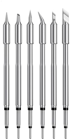 HS-02A Soldering Iron 6 Tips Set