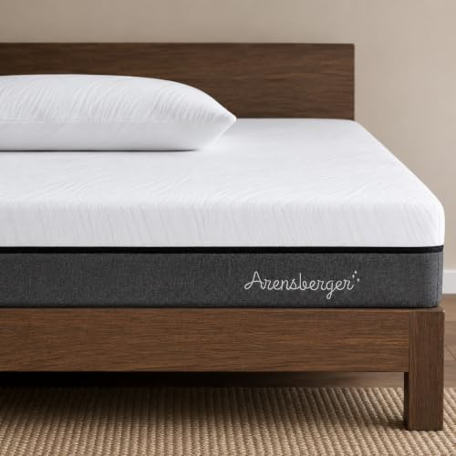 Arensberger Matratze SARA 100x200cm Höhe 16cm | NANOCELL® Gel-Schaum | Mittelfest H3 | Premium-Bezug 240g/m² | 60°C waschbar | Kaltschaum-Matratze 100x200 | Öko-Tex Zertifiziert