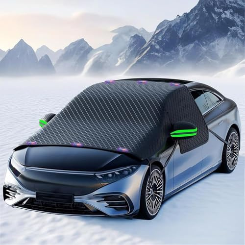 YSDCIKM Auto Abdeckplane Winter Scheibenabdeckung für BMW X5 (G05) 2018-Heute, Auto Winter Die Gegen Schnee Frontscheib Autoscheibenabdeckung