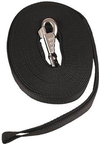 Kincade Lunge Rein, Black, 8m
