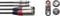 Stagg serie Twinkabel - Cavo adattatore Twin RCAm to XLRm. 0.6m