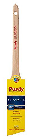 Purdy Clearcut Dale Trim Brush, camel, Natural, One Size