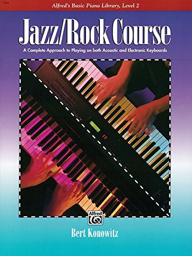Alfred's Basic Jazz/Rock Course Lesson Book: Level 2 (Alfred's Basic Piano Library)