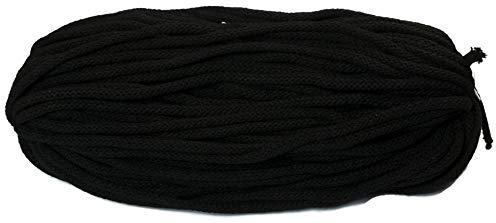 BW-Kordel, 50 Meter, 6mm dick mit Kern, 26-Schwarz