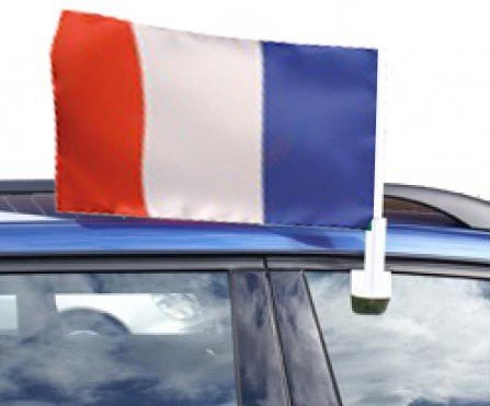 Aptafêtes - Drapeau De Voiture France