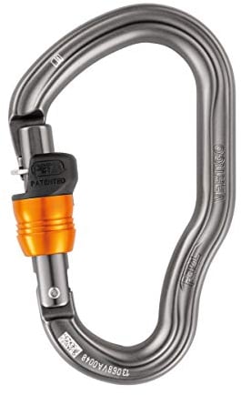 Petzl Karabiner Wire-Lock Carabiner, Silber, Uni, M40A WLU