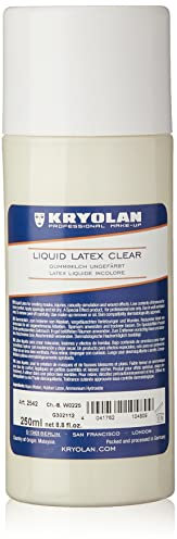 Kryolan LATTICE LIQUIDO 250 ML trucco make up bodypainting