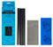 XCMAN Alpine Freeride Snowboard Ski Base Ptex Base Repair Kit: 5 ptex, Metal Scraper, Sanding Sponge